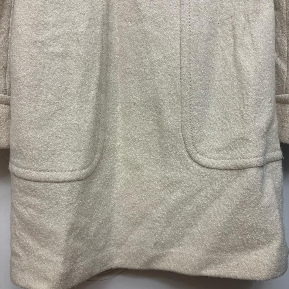 Frenchi Wool Coat with hood - Size Small - Picture 11 of 16